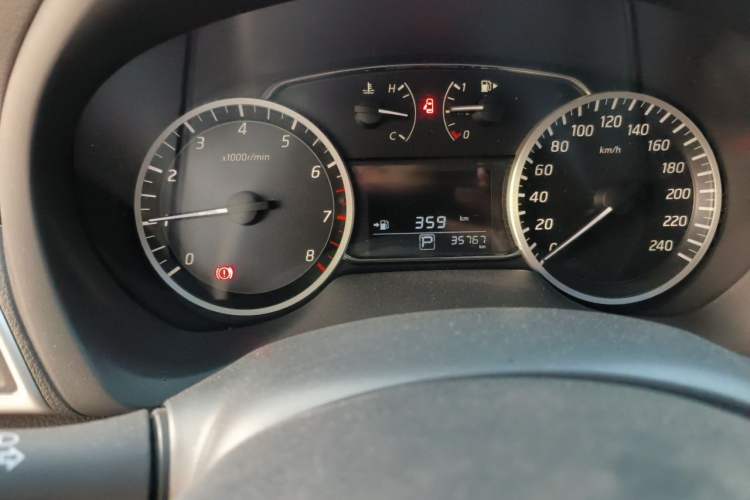 Used Nissan Sylphy 2022 Classic 1.6XE CVT Comfort Edition Odometer Close Up