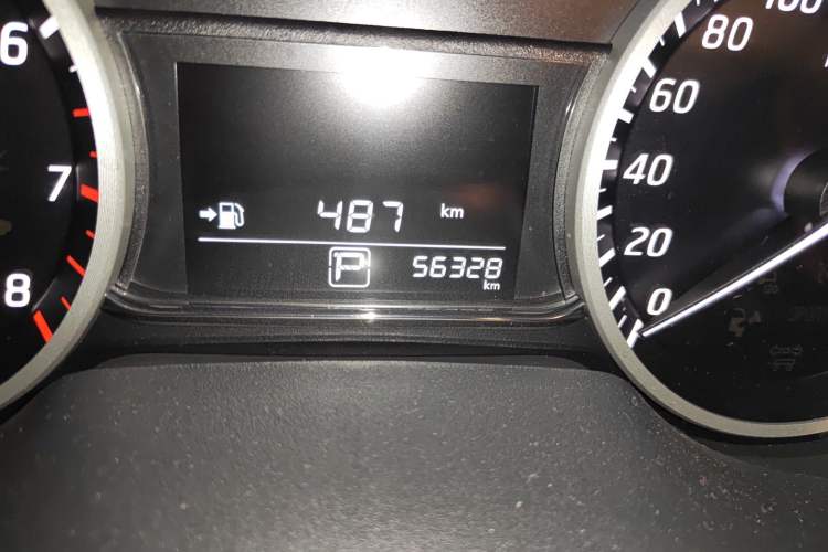 Used Nissan Sylphy 2022 Classic 1.6XE CVT Comfort Edition Odometer Close Up