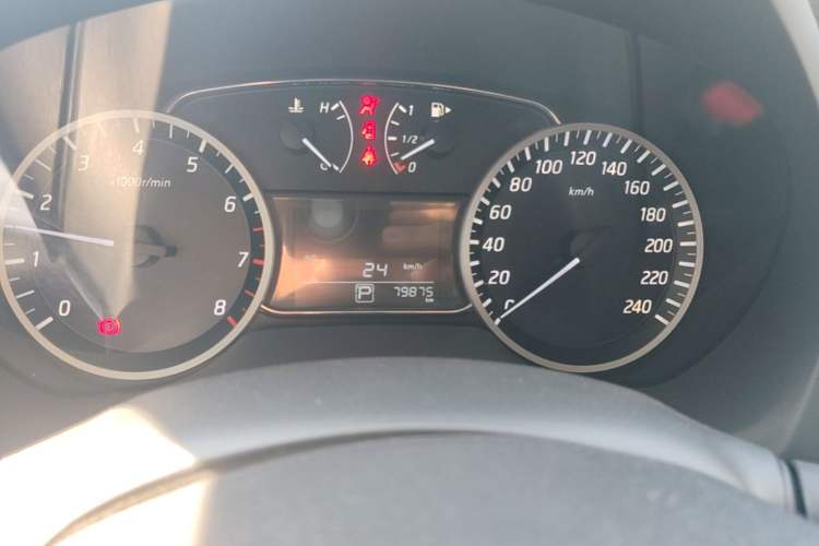 Used Nissan Sylphy 2022 Classic 1.6XL CVT Luxury Edition Odometer Close Up