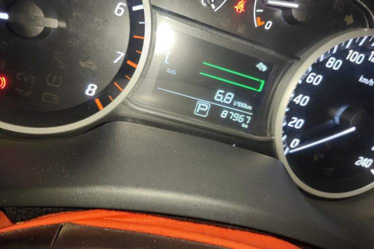 Used Nissan Sylphy 2022 Classic 1.6XL CVT Luxury Edition Odometer Close Up