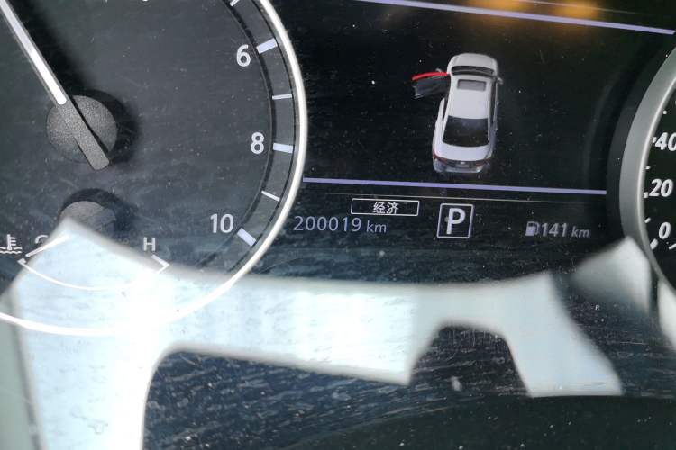 Used Nissan Sylphy 2022 e-POWER All-Electric Drive Pro Odometer Close Up