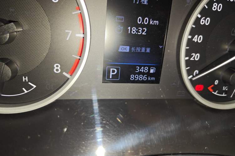 Used Nissan Sylphy 2022 1.6L XL CVT Smart Enjoyment Version Odometer Close Up