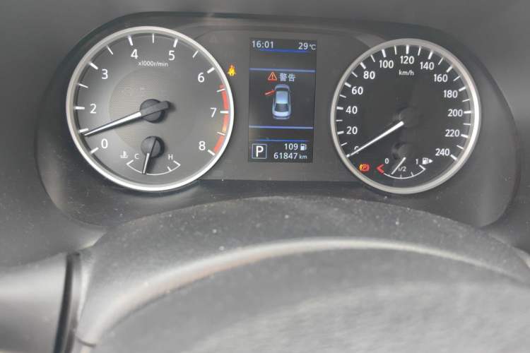 Used Nissan Sylphy 2022 1.6L XL CVT Enjoyment Edition Odometer Close Up