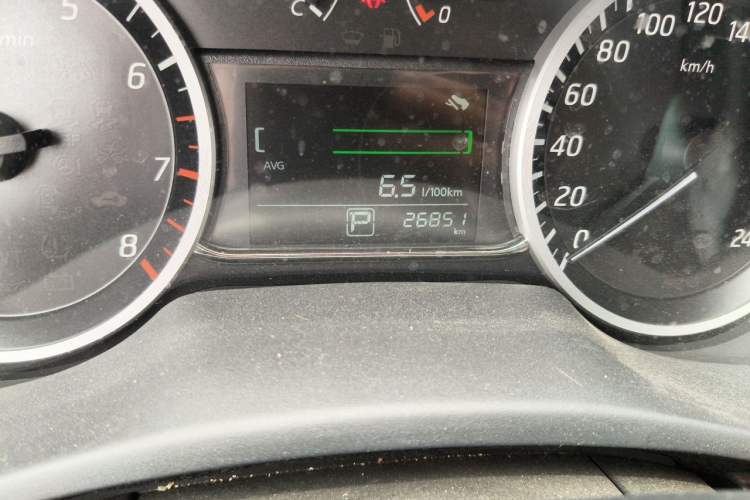 Used Nissan Sylphy 2022 Classic 1.6XE CVT Comfort Edition Odometer Close Up