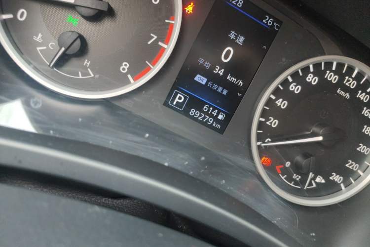 Used Nissan Sylphy 2022 1.6L XL CVT Enjoyment Edition Odometer Close Up