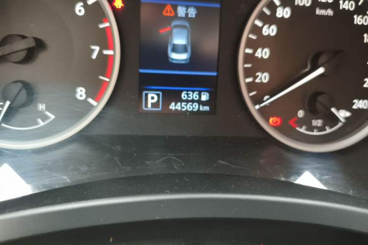 Used Nissan Sylphy 2022 1.6L XL CVT Enjoyment Edition Odometer Close Up
