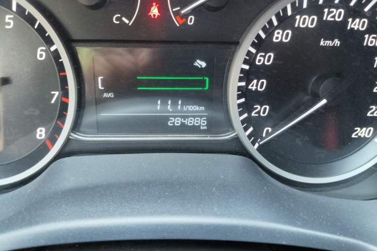 Used Nissan Sylphy 2022 Classic 1.6XE Manual Comfort Edition Odometer Close Up