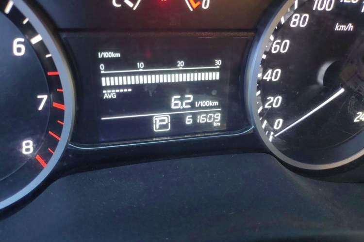 Used Nissan Sylphy 2022 Classic 1.6XE CVT Comfort Edition Odometer Close Up