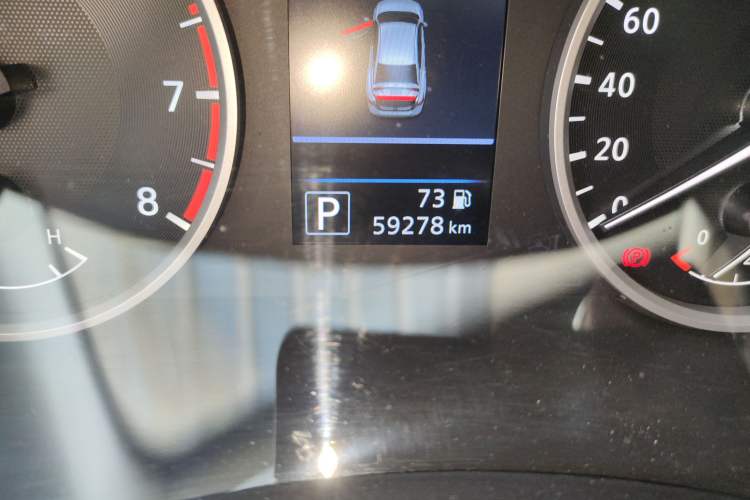 Used Nissan Sylphy 2022 1.6L XL CVT Enjoyment Edition Odometer Close Up