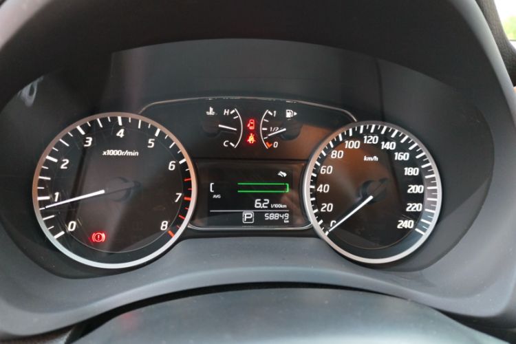 Used Nissan Sylphy 2022 Classic 1.6XL CVT Luxury Edition Odometer Close Up