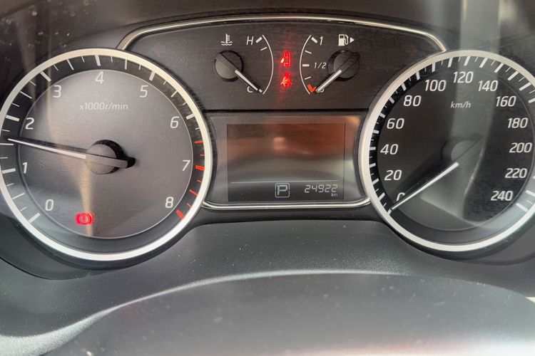 Used Nissan Sylphy 2022 Classic 1.6XL CVT Luxury Edition Odometer Close Up