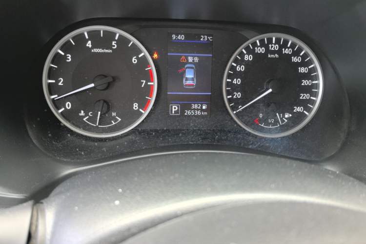 Used Nissan Sylphy 2022 1.6L XL CVT Enjoyment Edition Odometer Close Up