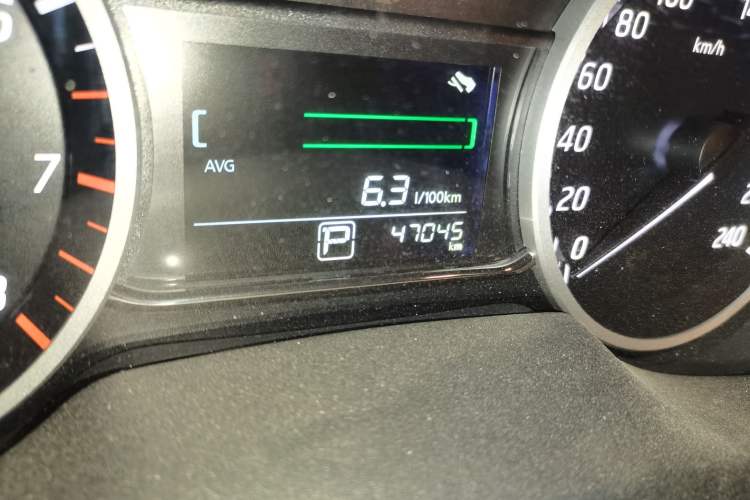 Used Nissan Sylphy 2022 Classic 1.6XL CVT Luxury Edition Odometer Close Up