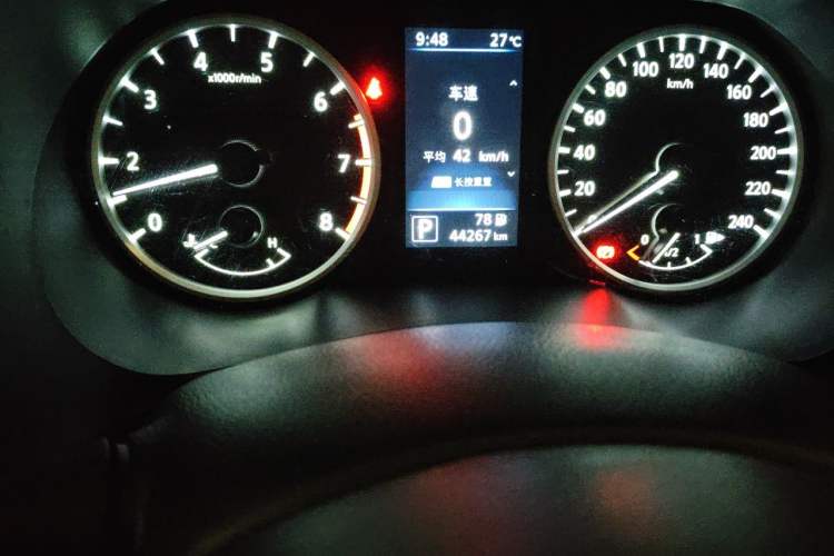 Used Nissan Sylphy 2022 1.6L XL CVT Enjoyment Edition Odometer Close Up