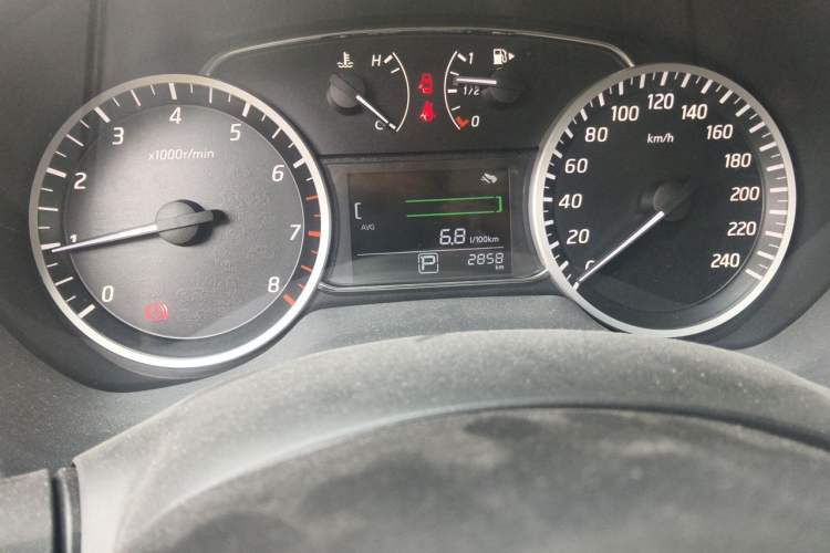 Used Nissan Sylphy 2022 Classic 1.6XE CVT Comfort Edition Odometer Close Up
