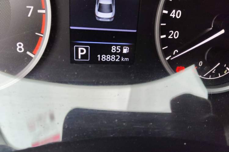 Used Nissan Sylphy 2022 1.6L XL CVT Enjoyment Edition Odometer Close Up