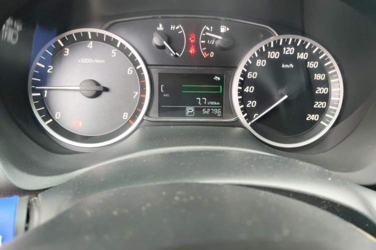 Used Nissan Sylphy 2022 Classic 1.6XE CVT Comfort Edition Odometer Close Up
