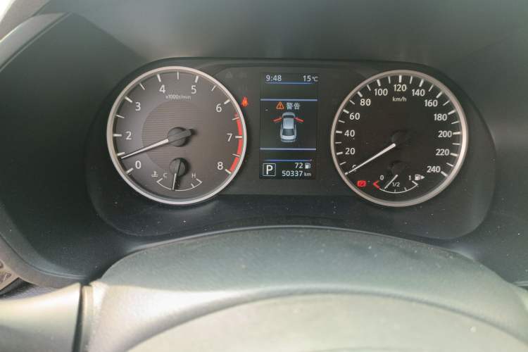 Used Nissan Sylphy 2022 1.6L XL CVT Enjoyment Edition Odometer Close Up