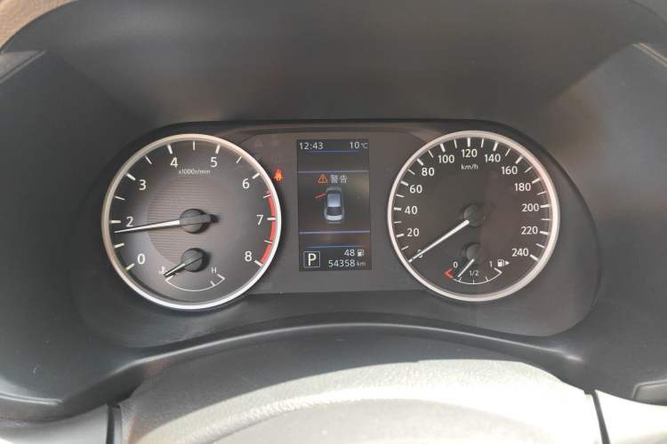 Used Nissan Sylphy 2022 1.6L XL CVT Enjoyment Edition Odometer Close Up