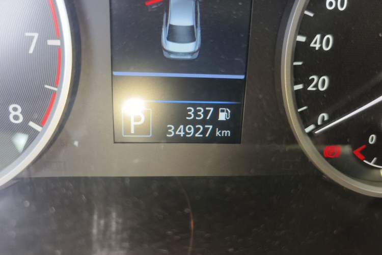 Used Nissan Sylphy 2022 1.6L XL CVT Enjoyment Edition Odometer Close Up