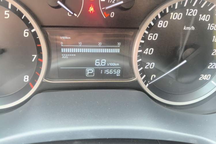 Used Nissan Sylphy 2022 Classic 1.6XL CVT Luxury Edition Odometer Close Up