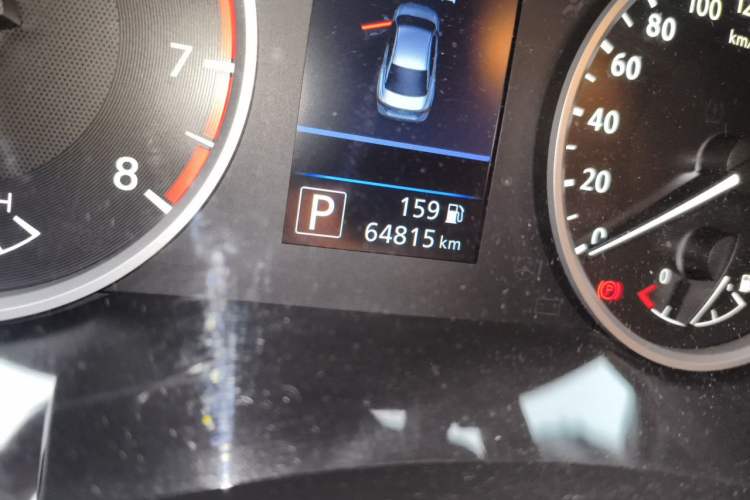 Used Nissan Sylphy 2022 1.6L XL CVT Enjoyment Edition Odometer Close Up