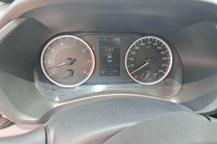 Used Nissan Sylphy 2022 1.6L XL CVT Enjoyment Edition Odometer Close Up