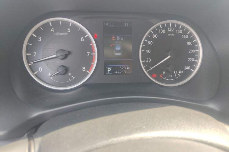Used Nissan Sylphy 2022 1.6L XL CVT Enjoyment Edition Odometer Close Up
