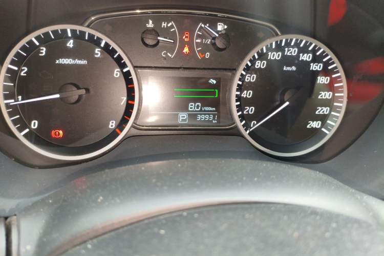 Used Nissan Sylphy 2022 Classic 1.6XL CVT Luxury Edition Odometer Close Up