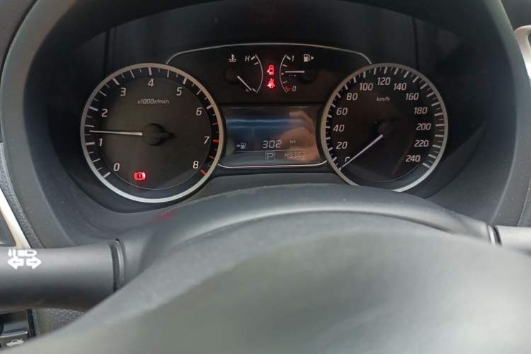 Used Nissan Sylphy 2022 Classic 1.6XE CVT Comfort Edition Odometer Close Up
