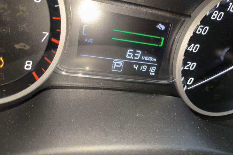 Used Nissan Sylphy 2022 Classic 1.6XE CVT Comfort Edition Odometer Close Up