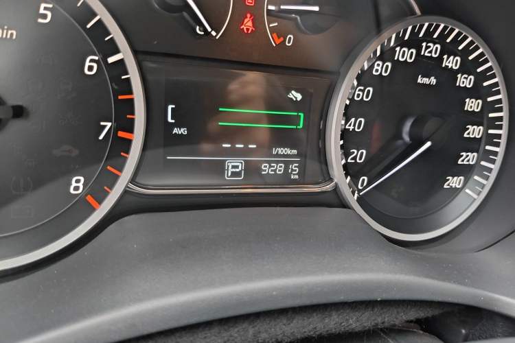 Used Nissan Sylphy 2022 Classic 1.6XE CVT Comfort Edition Odometer Close Up