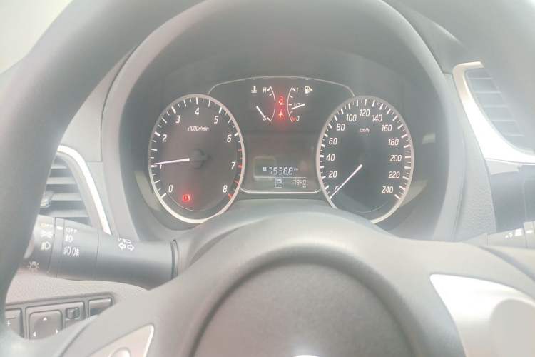 Used Nissan Sylphy 2022 Revised Version Classic 1.6XL CVT Luxury Edition Odometer Close Up
