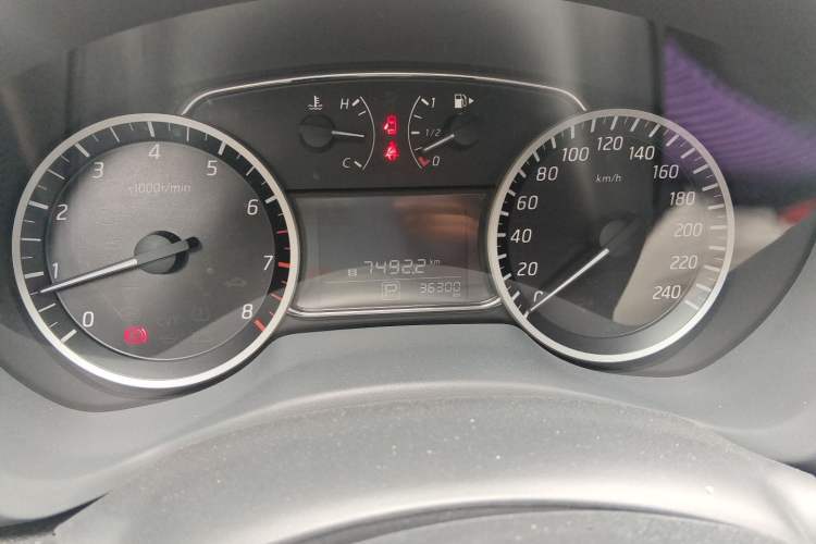 Used Nissan Sylphy 2022 Classic 1.6XL CVT Luxury Edition Odometer Close Up
