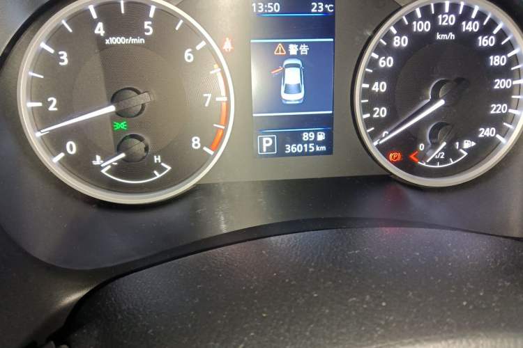 Used Nissan Sylphy 2022 1.6L XL CVT Enjoyment Edition Odometer Close Up