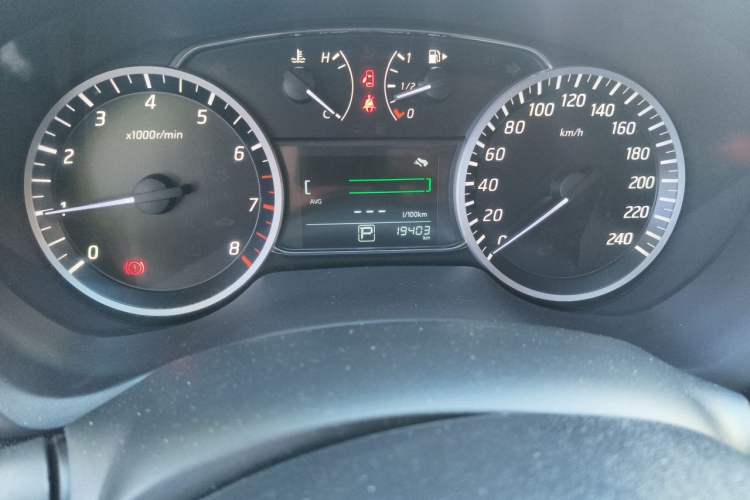 Used Nissan Sylphy 2022 Classic 1.6XE CVT Comfort Edition Odometer Close Up