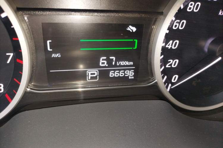 Used Nissan Sylphy 2022 Classic 1.6XE CVT Comfort Edition Odometer Close Up