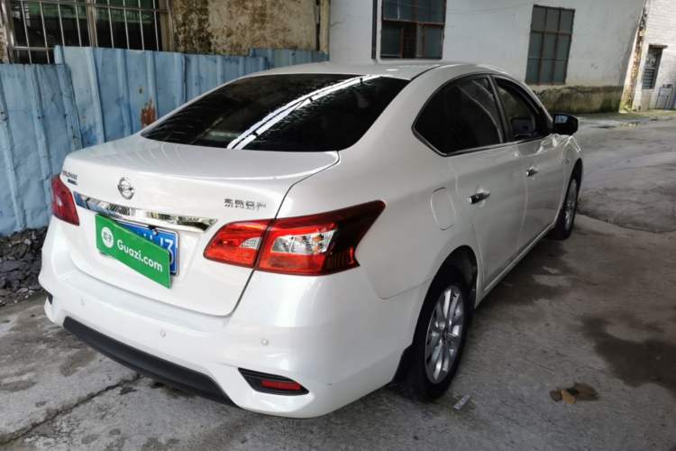 Used Nissan Sylphy 2022 Classic 1.6XL CVT Luxury Edition Rear Right 45 Deg