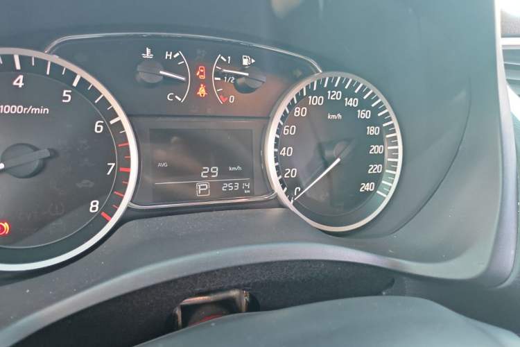 Used Nissan Sylphy 2022 Classic 1.6XL CVT Luxury Edition Odometer Close Up