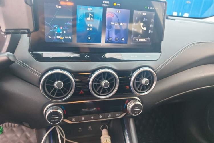 Used Nissan Sylphy 2023 Super Hybrid Electric Drive Super Smart Connectivity Plus Audio And AC Panel