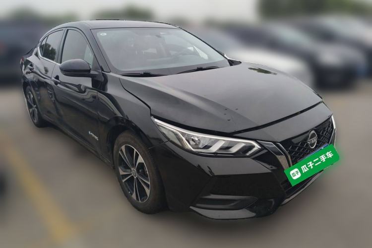 Used Nissan Sylphy 2023 Super Hybrid Electric Drive All-Electric Drive with Large Screen Version Front Right 45 Deg
