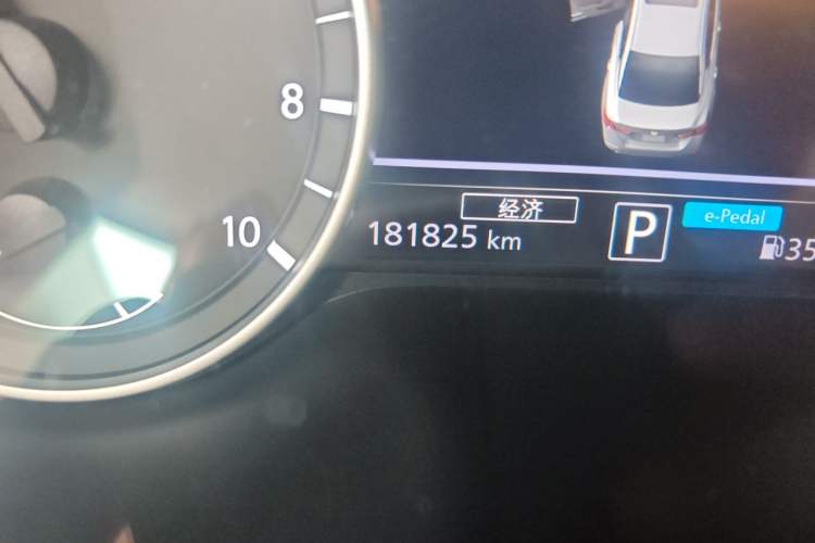 Used Nissan Sylphy 2023 Super Hybrid Electric Drive Super Smart Connectivity Plus Odometer Close Up