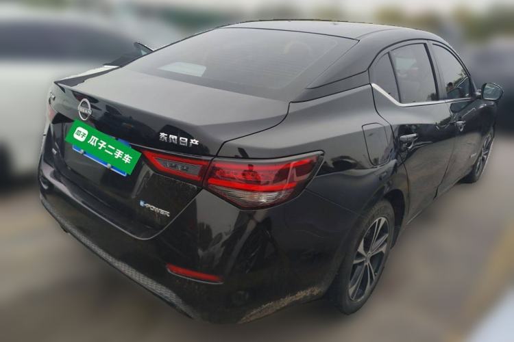 Used Nissan Sylphy 2023 Super Hybrid Electric Drive All-Electric Drive with Large Screen Version Rear Right 45 Deg