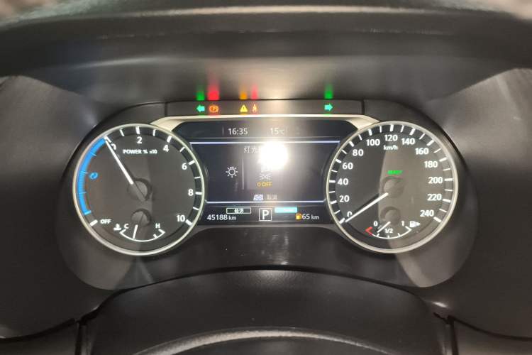 Used Nissan Sylphy 2023 Super Hybrid Electric Drive Ultra-Luxury Model Instrument Cluster