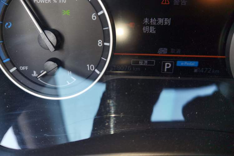 Used Nissan Sylphy 2023 Super Hybrid Electric Drive Ultra-Luxury Model Odometer Close Up