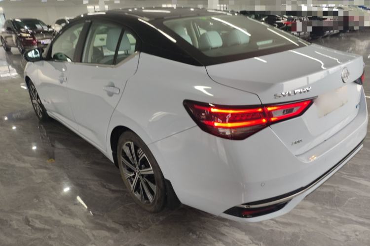 Used Nissan Sylphy 2023 Super Hybrid Electric Drive Ultra-Luxury Model Rear Left 45 Deg
