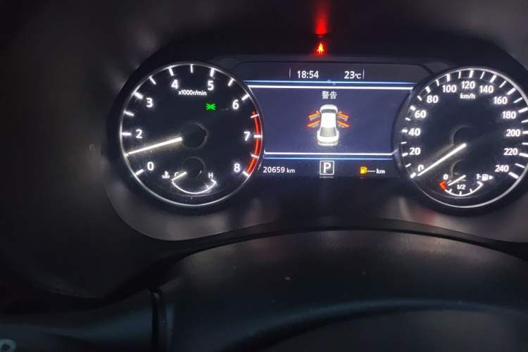 Used Nissan Sylphy 2023 1.6L CVT Enjoyment Edition Odometer Close Up