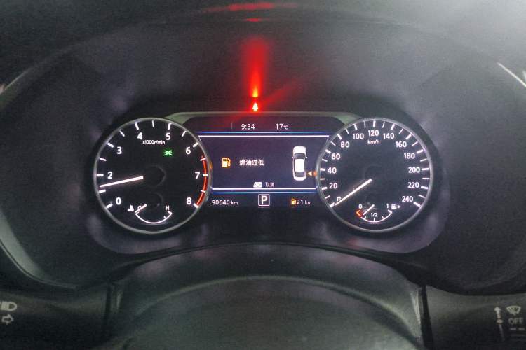 Used Nissan Sylphy 2023 1.6L CVT Enjoyment Edition Odometer Close Up