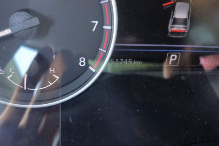 Used Nissan Sylphy 2023 1.6L CVT Enjoyment Edition Odometer Close Up