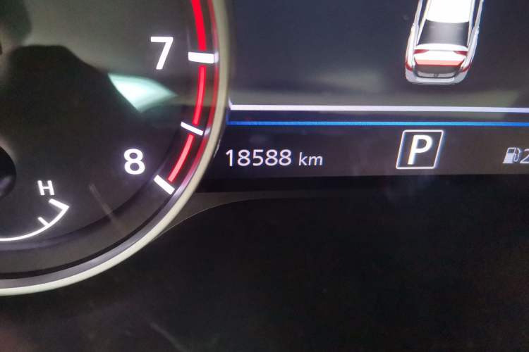 Used Nissan Sylphy 2023 Revised 1.6L CVT Enjoyment Edition Odometer Close Up